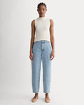 The Utility Barrel Pant | Light Indigo | Regular