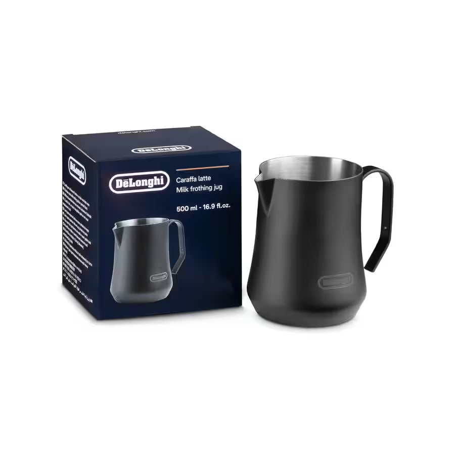 De'Longhi Milk Frother Jug 500ml Black