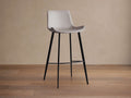 Gage Faux Leather Stool
