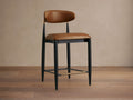 Jagger Faux Leather Armless Stool