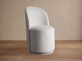 Kira Swivel Dining Chair in Nomad Snow