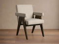 Stanley Dining Arm Chair in Mocha