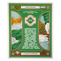 Direct Trade Screen-Printed Poster