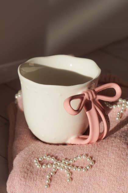 Mug Ribbon Grace pink 350 ml Isabelle Rose