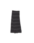 Donegal Stripe Scarf - Charcoal