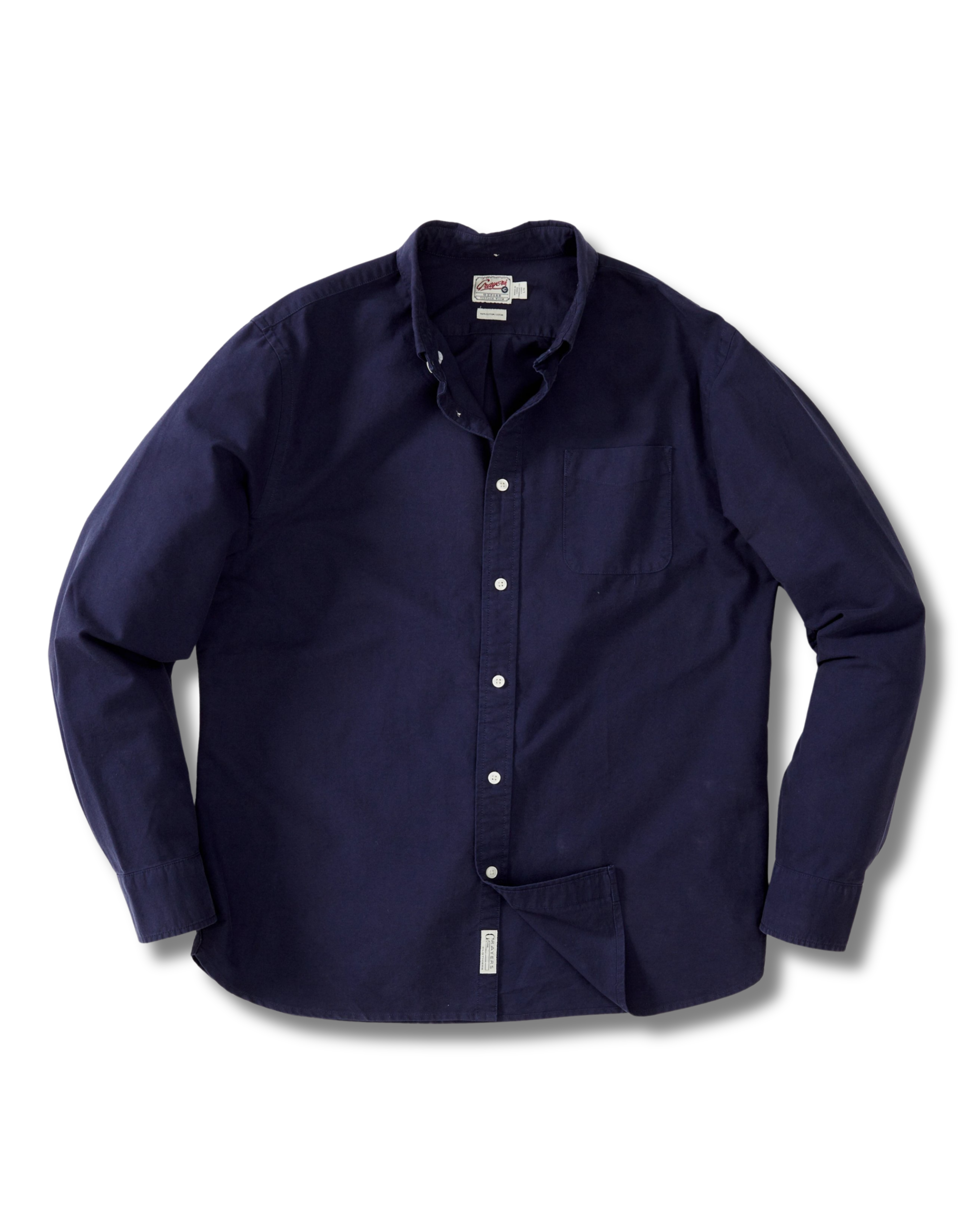 Eagle Creek Vintage Oxford Shirt - Navy