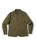 Mercer Cotton Blazer - Dark Olive