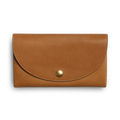 Birdy Large Snap Wallet - Tan
