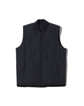 Mackay Wool Quilted Reversible Vest - Navy *