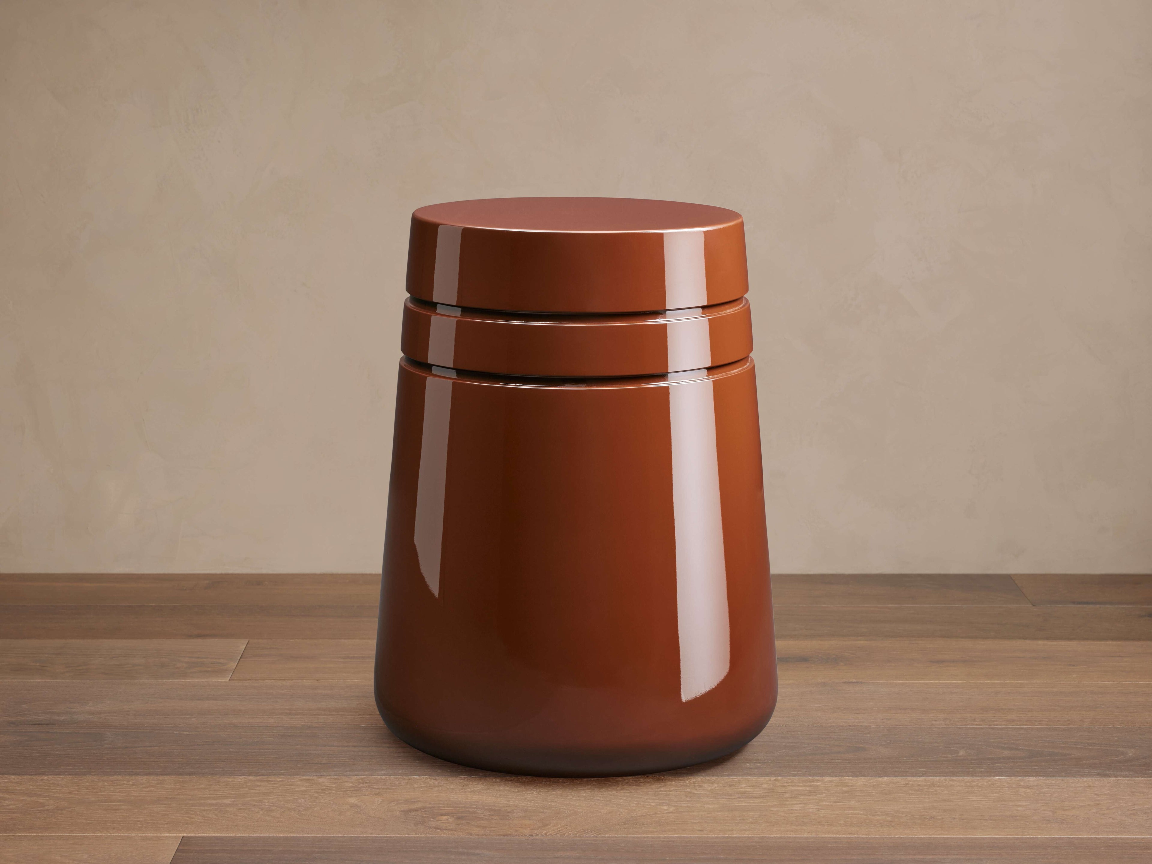 August Lacquer Stool