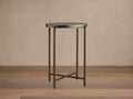 Ludlow Martini Table in Gold Pyrite
