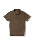 Sunwashed 2 Button Polo - Military Olive *