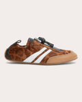 On The Go Leopard Calf Hair Sneaker