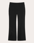 Stretch Cotton Seamed Crop Kick Pants