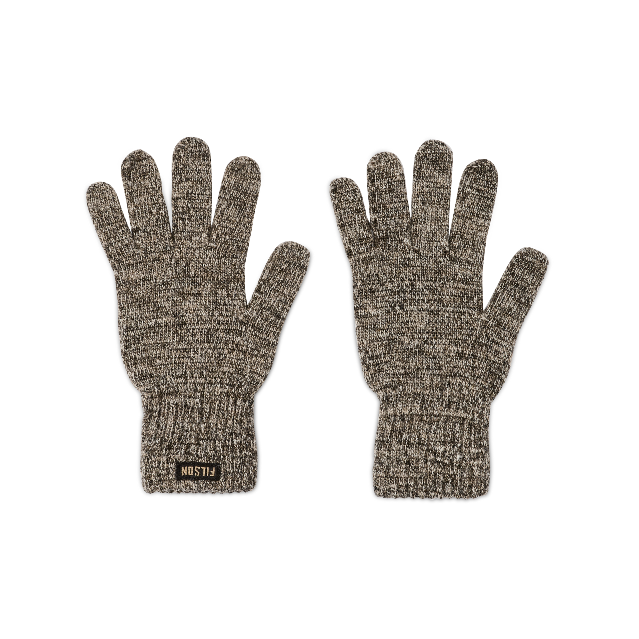 Full Finger Knit Gloves  - Root Heather