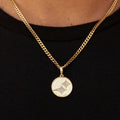 GLD Stars Coin Pendant