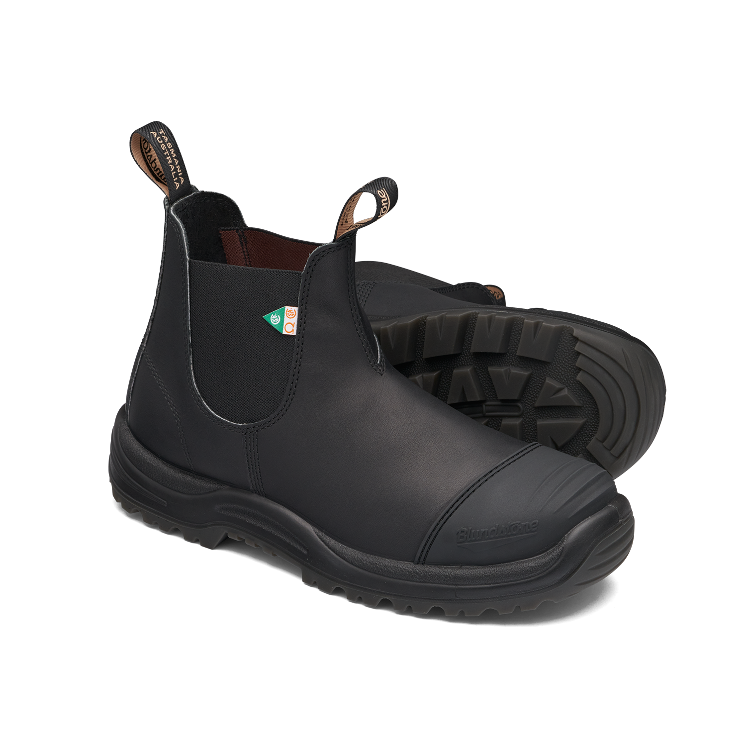 Blundstone 168 - Work & Safety Boot Rubber Toe Cap Black