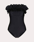 Angela Ruffled Bustier One-Piece