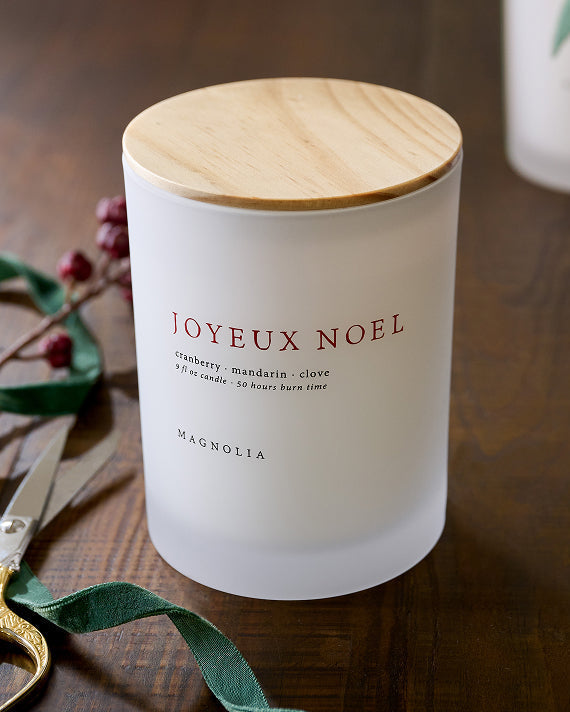 Magnolia Joyeux Noel Candle
