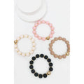 Matte Color Beaded Bracelet