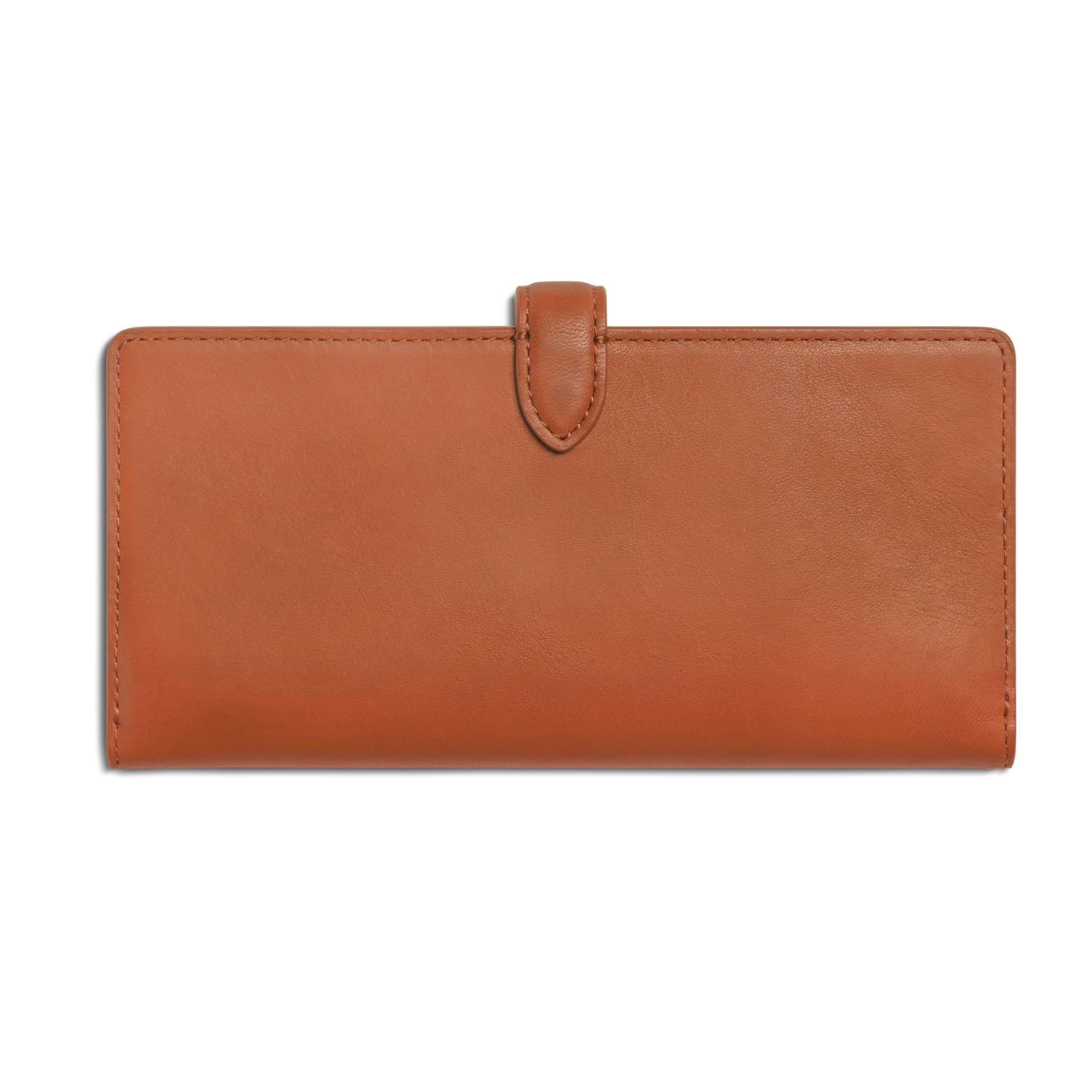 Continental Snap Wallet - Rust