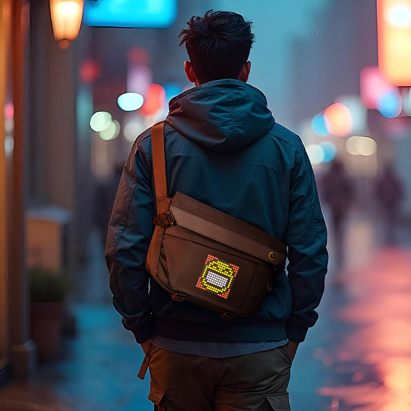 Divoom Sling Bag-V Pixel Art LED Sling Bag
