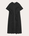 Alaine Ruffled Jersey T-Shirt Dress