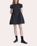 Carla Ripstop Puff-Sleeve Mini Dress