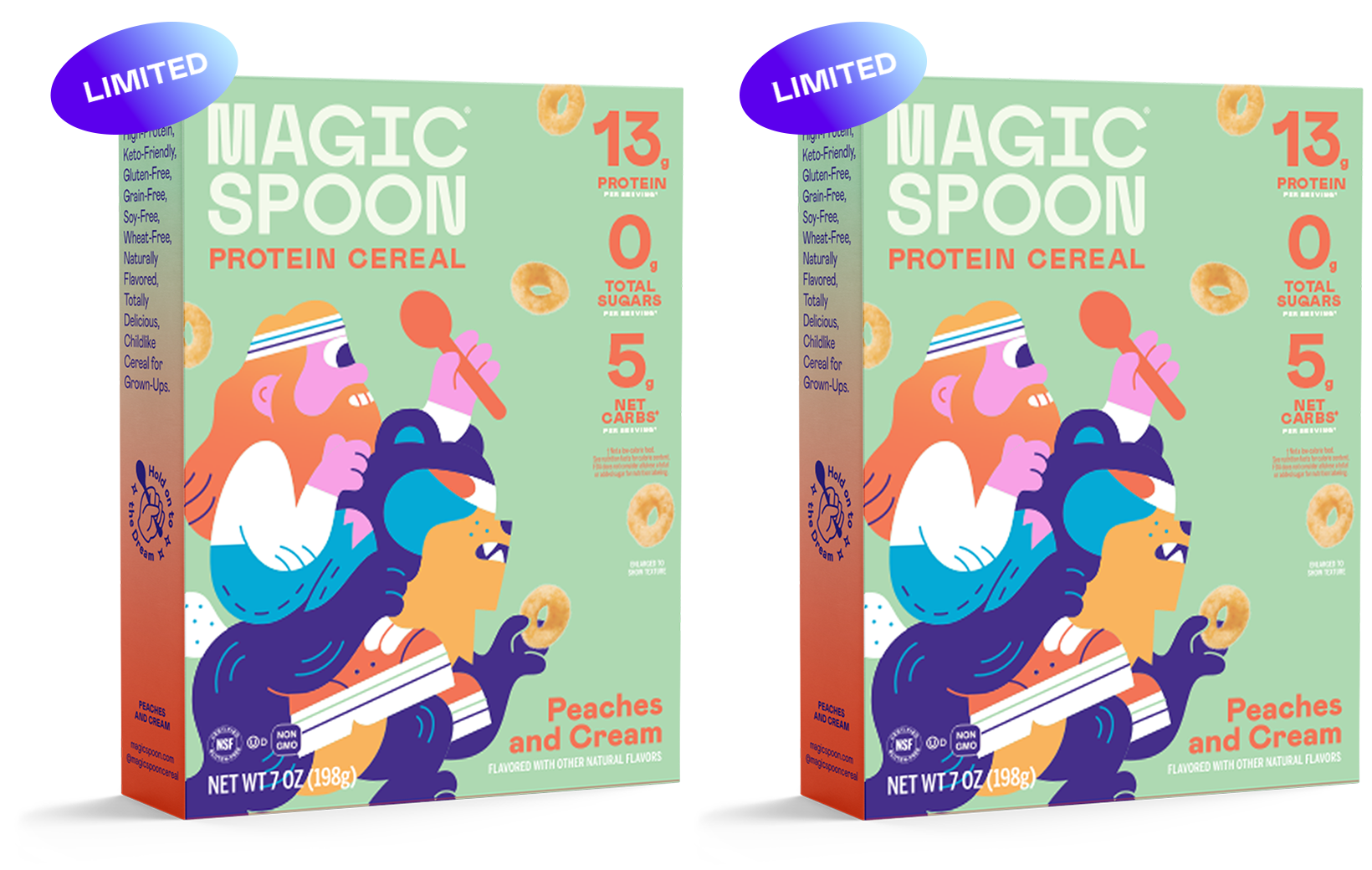 Limited! Peaches and Cream - 2 boxes