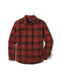 Vintage Slub Twill Shirt - Red Spice Black *