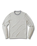 Nautical Stripe Crew Neck - White Navy Stripe