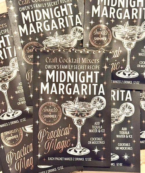 Midnight Sparkly Margarita Cocktail mix for 2 drinks