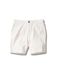 Precision Stretch Chino Shorts 8" - White