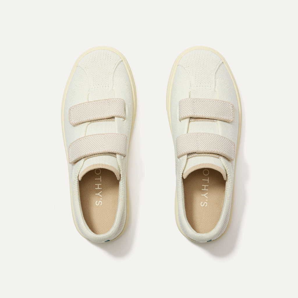 The Kids Strap Sneaker - Vanilla Ice