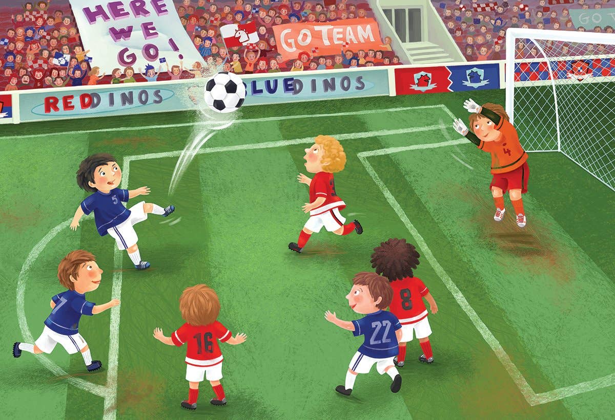 Eurographics Puzzles Canada - Junior League Soccer - Premium Quality