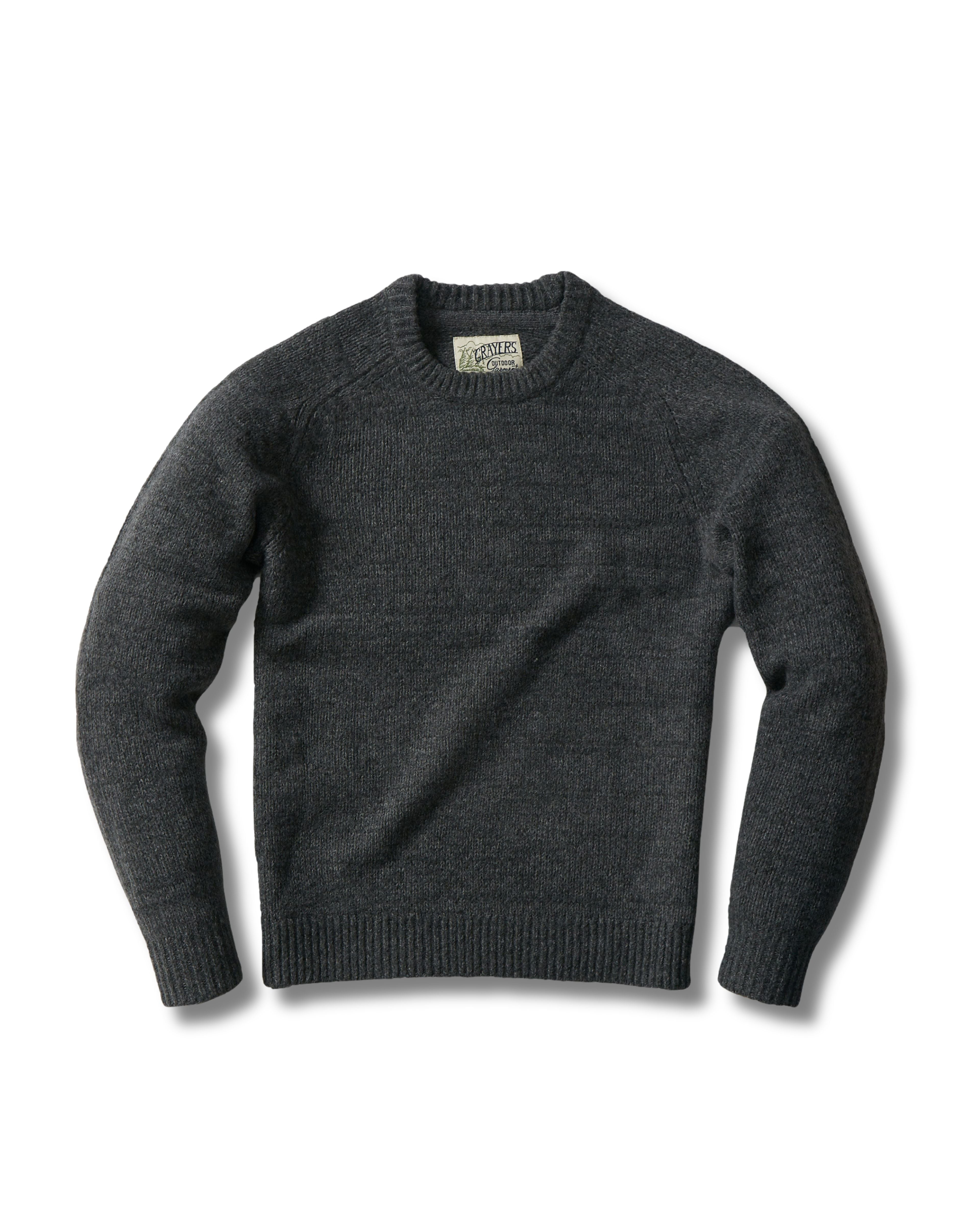 Collegiate Sweater Crew - Charcoal