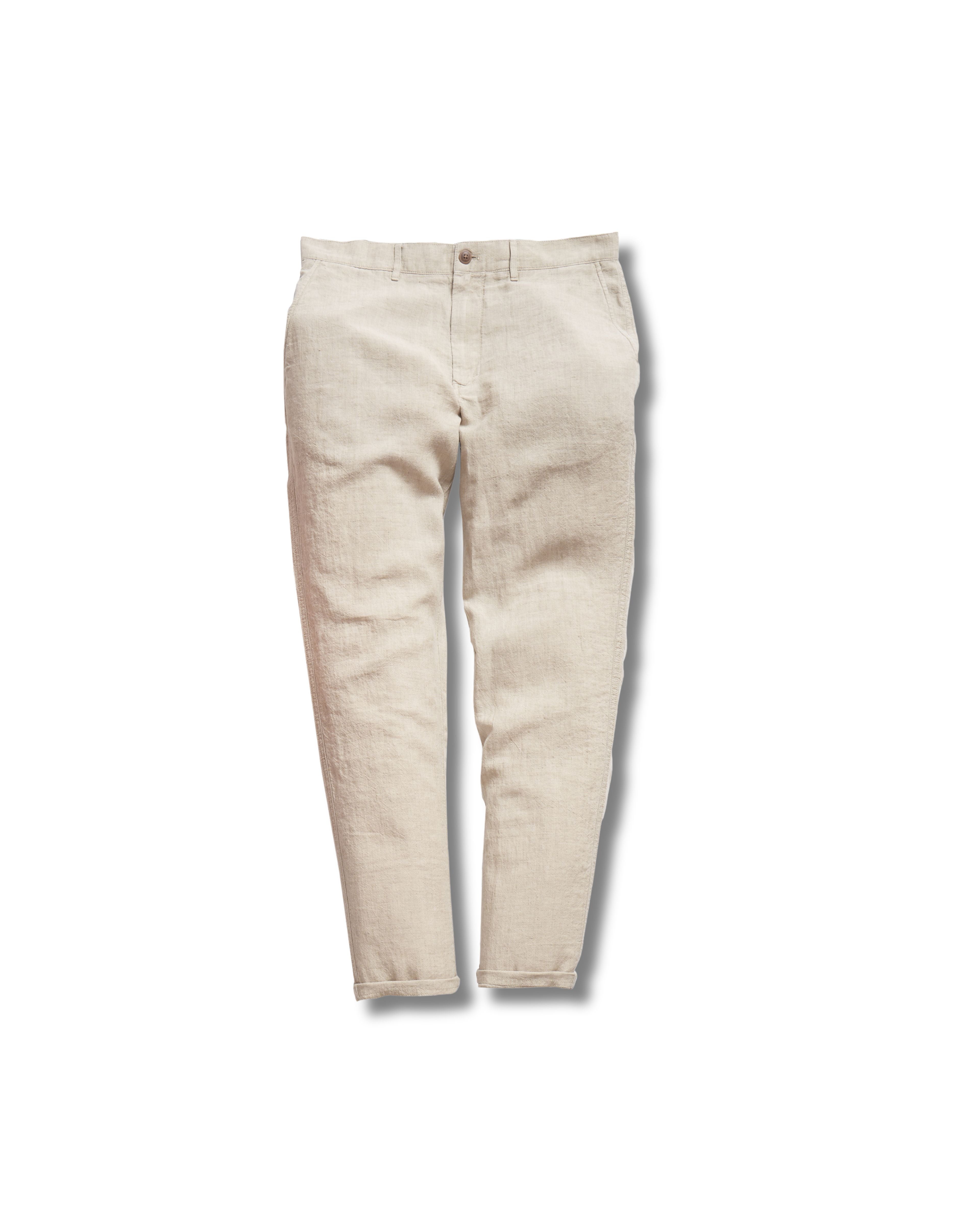 Aventura Washed Linen Pants - Safari