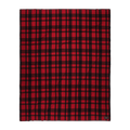 Mackinaw Wool  Blanket - Red / Black Heritage Plaid