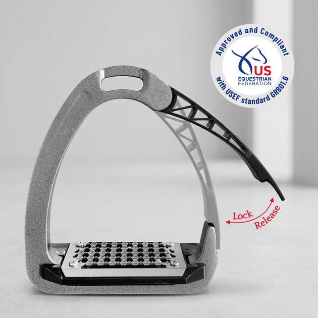 TuffRider Tech Safety Stirrups-1.8lbs