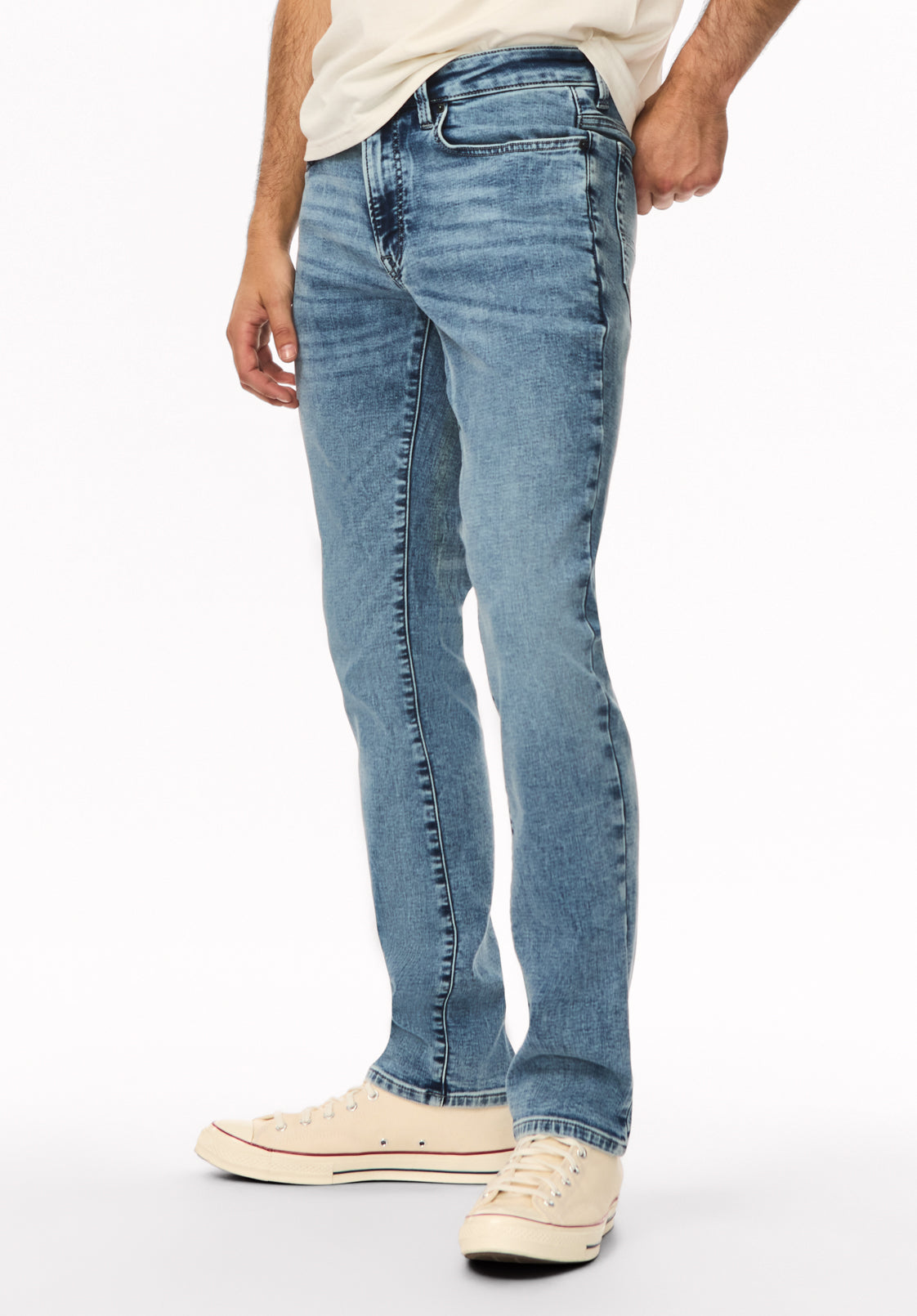 Ash Men's Slim Freedom Flex Jeans, Sanded Wash - BM22990