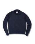 Hudson Textured Half Zip - Blue Night *