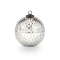 Balsam & Cedar Silver Mercury Ornament Candle