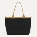 The Lightweight Zip Tote - Black Espresso Open-Knit