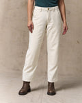 Women's Reverse Sateen Double Front Pants - Natural Seed