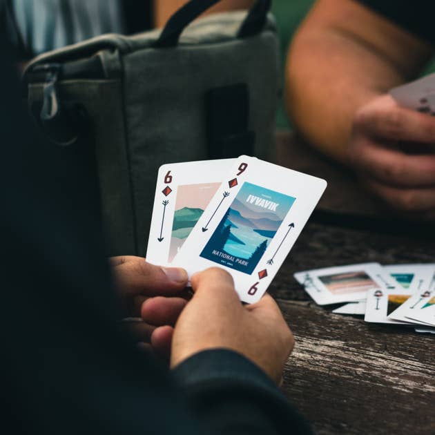 Canada National Parks Waterproof Playing Cards
