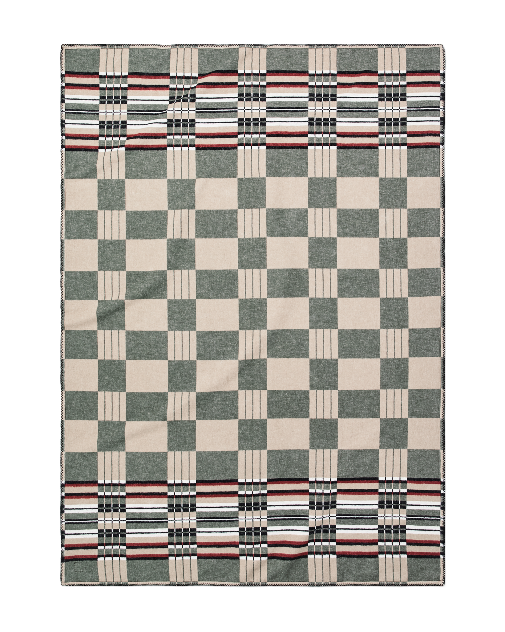 Longmire Cotton Blanket - Silver Sage