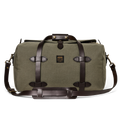 Small Rugged Twill Duffle Bag - Otter Green