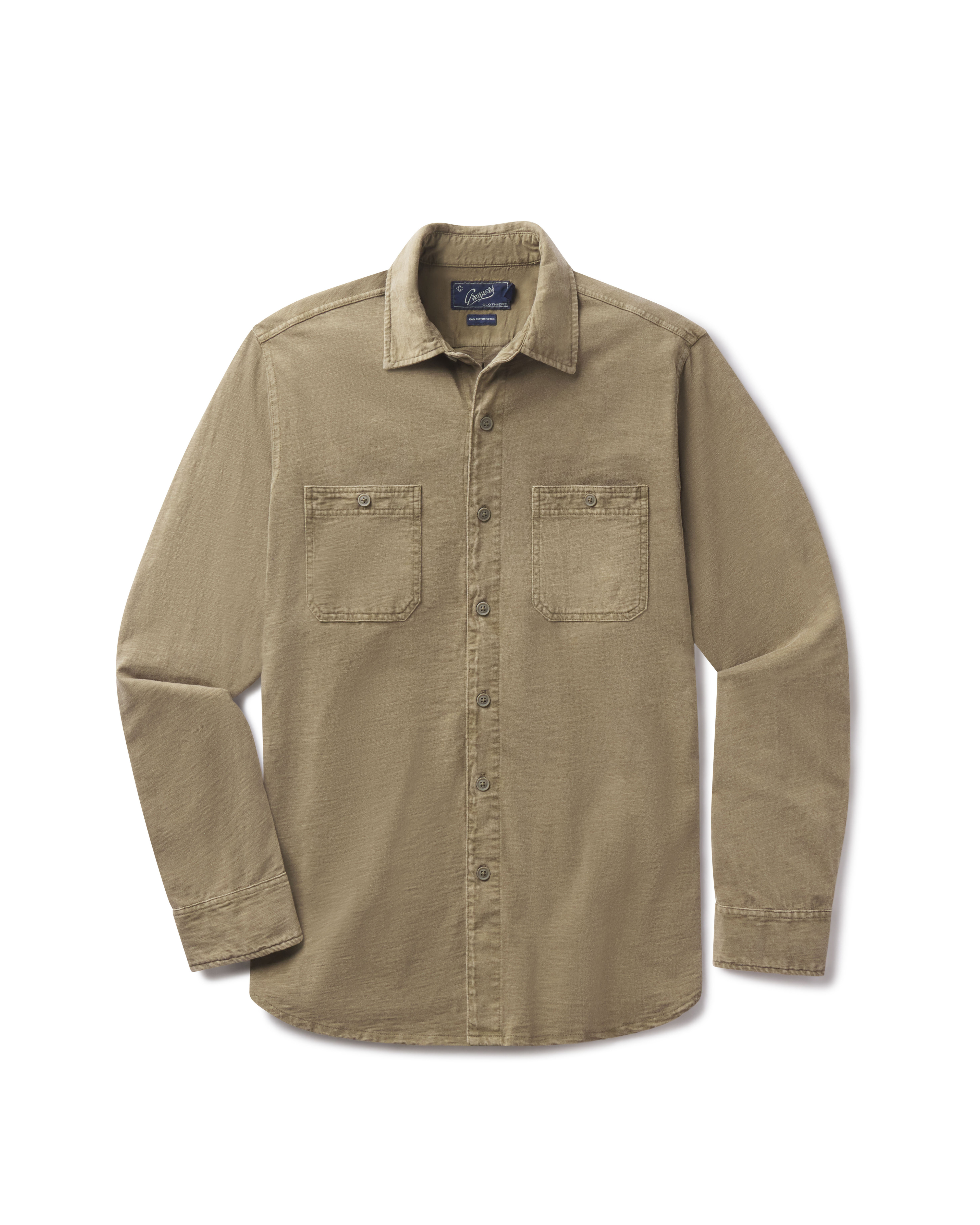Flex Everyday Knit Shirt - Faded Olive