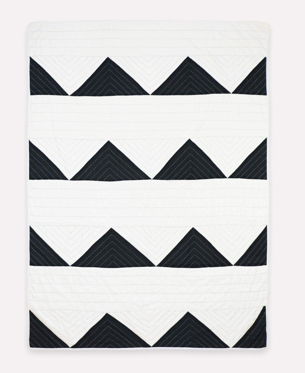 Triangle Quilt Throw