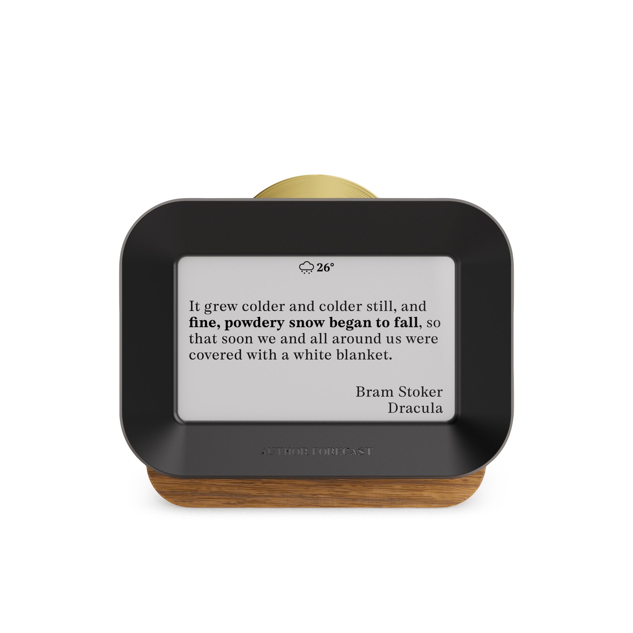 Author Forecast Digital Weathervane - Small